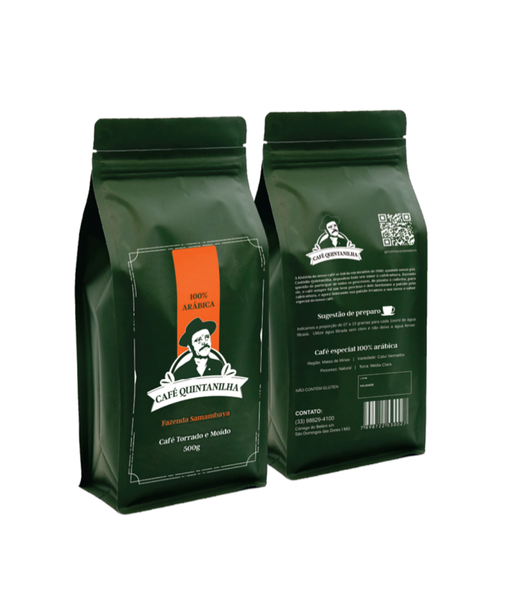 Café Quintanilha Especial 100% Arábica Torrado e Moído 500g 03